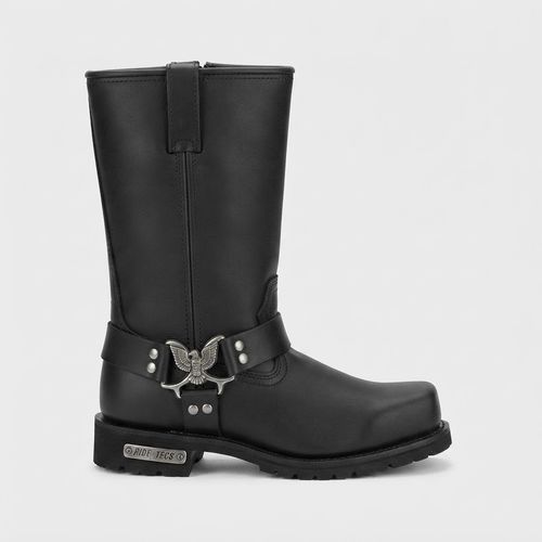 RIDETECS 1442 Side-Zip Leather Boot